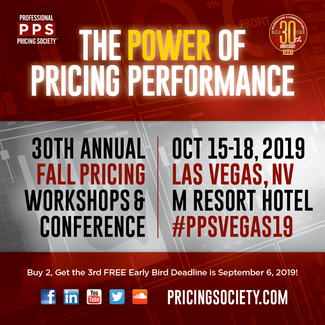 Professional Pricing Society Conference Fall 2019 US Strat Forwarding